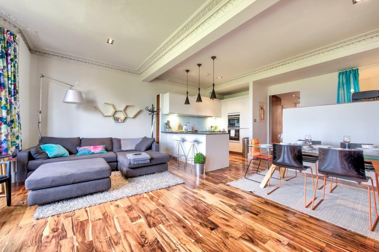 爱丁堡Modern Flat With Fantastic Views公寓 外观 照片