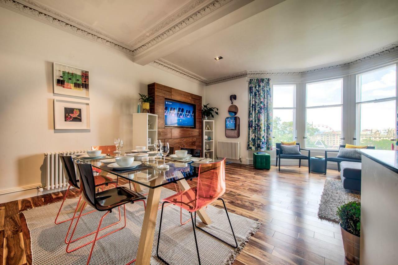 爱丁堡Modern Flat With Fantastic Views公寓 外观 照片