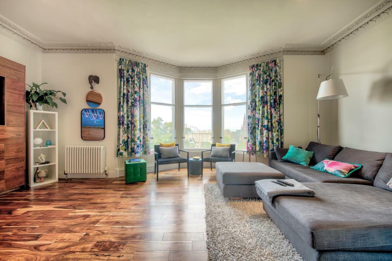 爱丁堡Modern Flat With Fantastic Views公寓 外观 照片